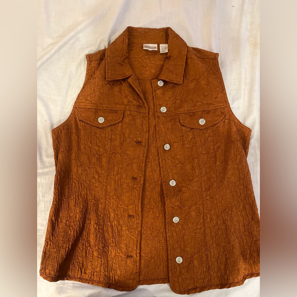 Textured vest